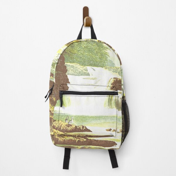 Item preview, Vintage Illustration of Stonebyres Falls, Falls of Clyde, Scotland designed and sold by yourscotland.