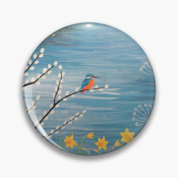 Item preview, Spring at Kingfisher Pool designed and sold by Jo Grundy.