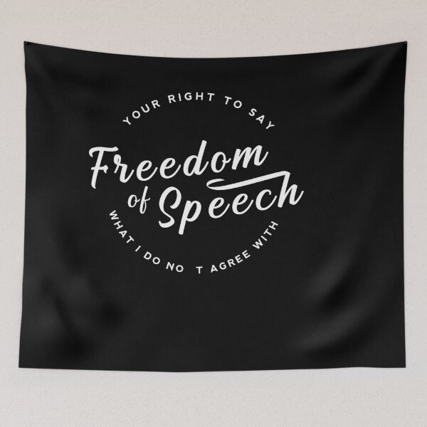 Item preview, FREEDOM OF SPEECH designed and sold by Joshua Blomheart.