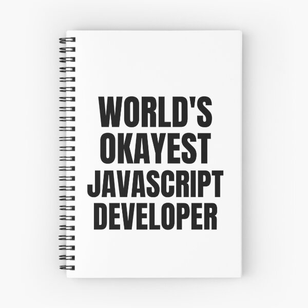 Item preview, World's Okayest Javascript developer designed and sold by GoDPI.