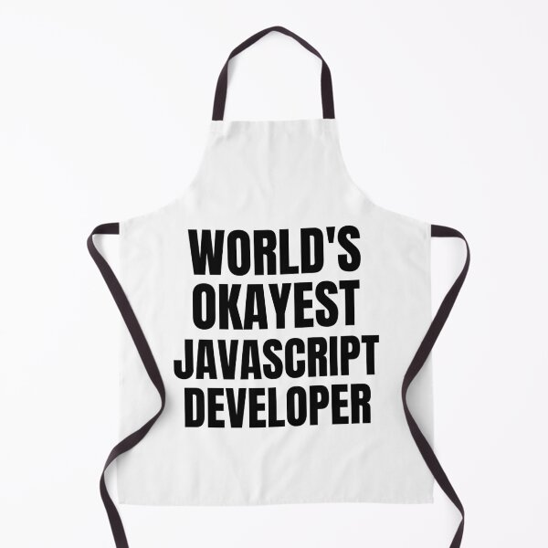 Item preview, World's Okayest Javascript developer designed and sold by GoDPI.