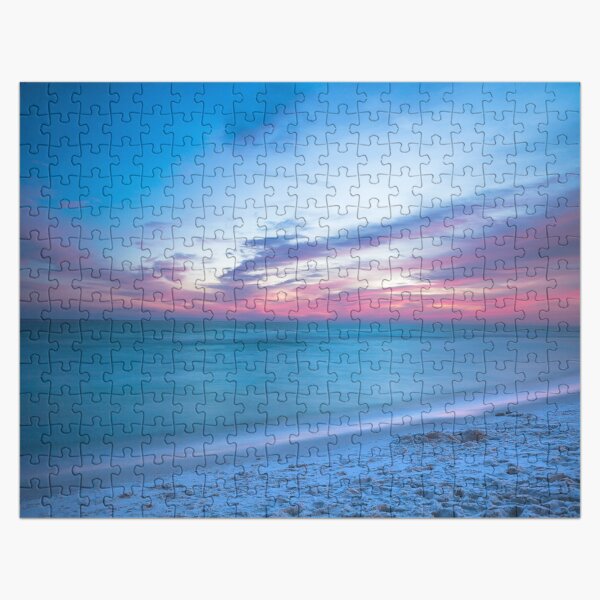 If By Sea - Sunset on the Beach Near Destin Florida Jigsaw Puzzle