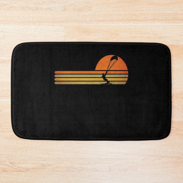 Item preview, Kiteboarding Retro Vintage Silhouette Distressed designed and sold by Space Art.