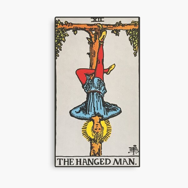 Item preview, The Hanged Man - Rider Waite Smith tarot designed and sold by natekelly.