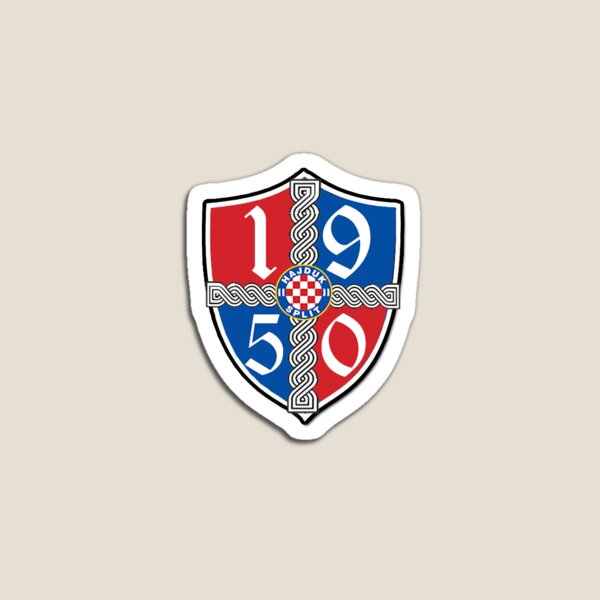 (4 Pack) Hajduk Split Croatia Vinyl Sticker Decal Die Cut Football Soccer  HNK