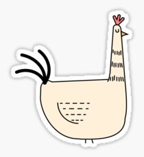 Fancy Chicken Sticker