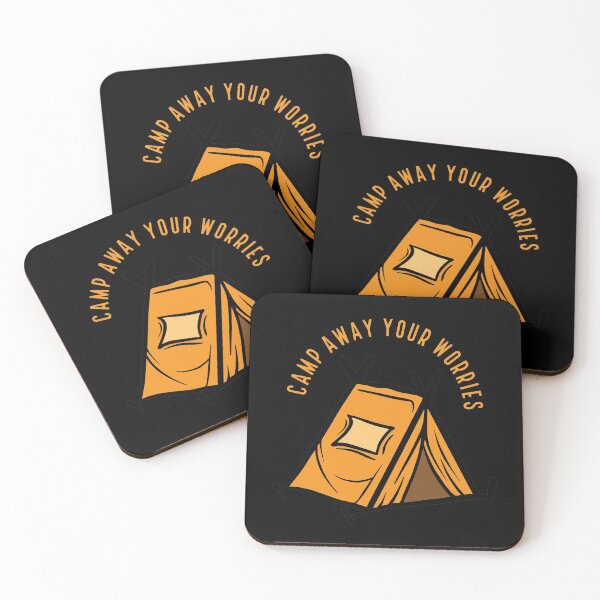Item preview, Camp Away Your Worries | Travel Hike Camp Life  designed and sold by Desandu.