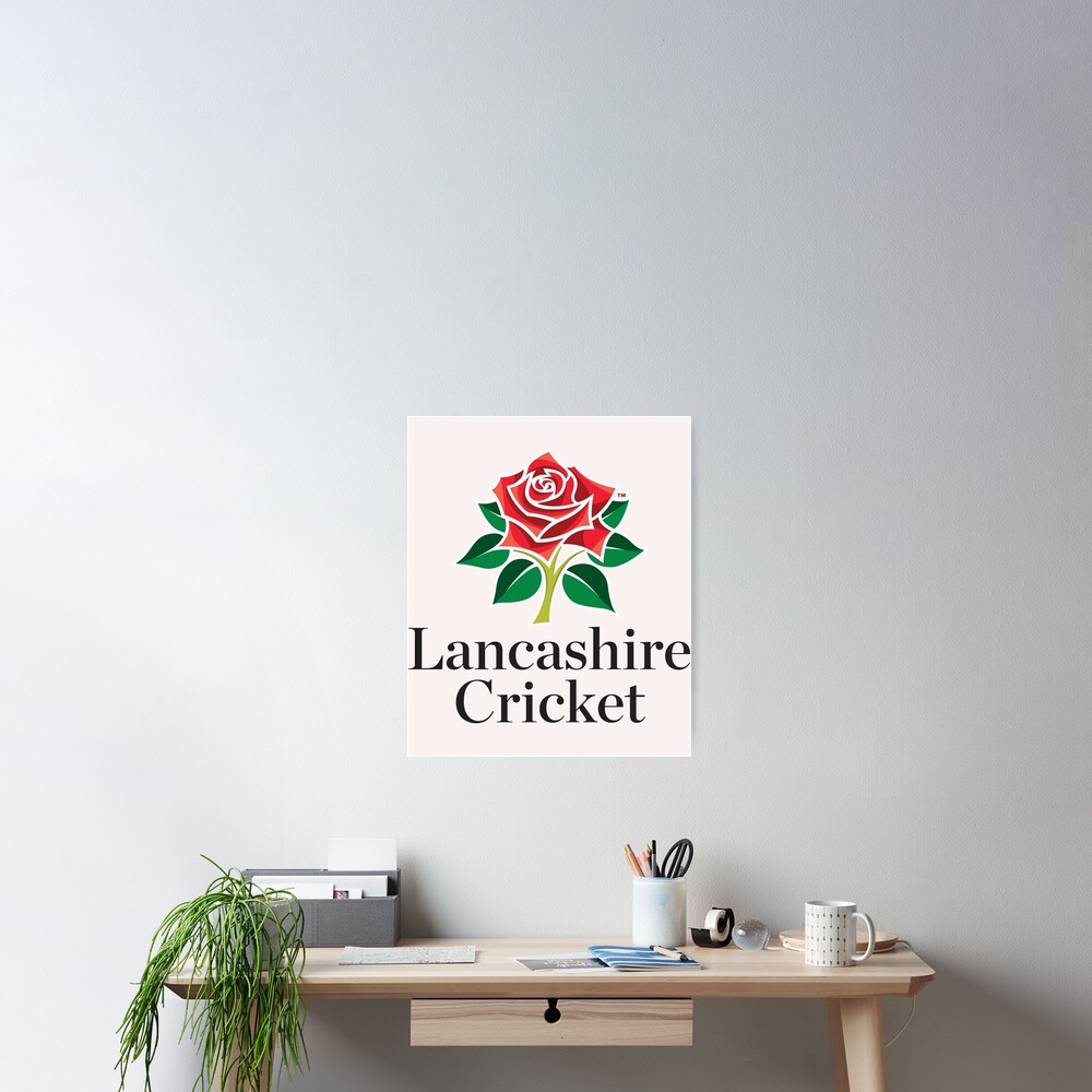 "Lancashire County Cricket Club" Poster for Sale by DenoyPict Redbubble