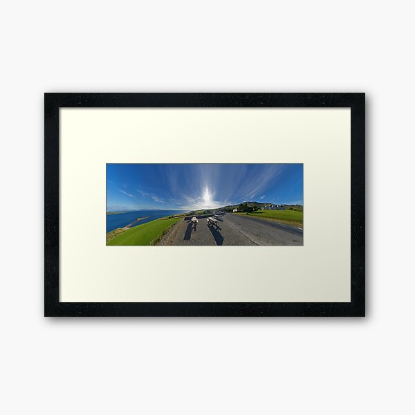 Donegal Bay - Panorama Framed Art Print