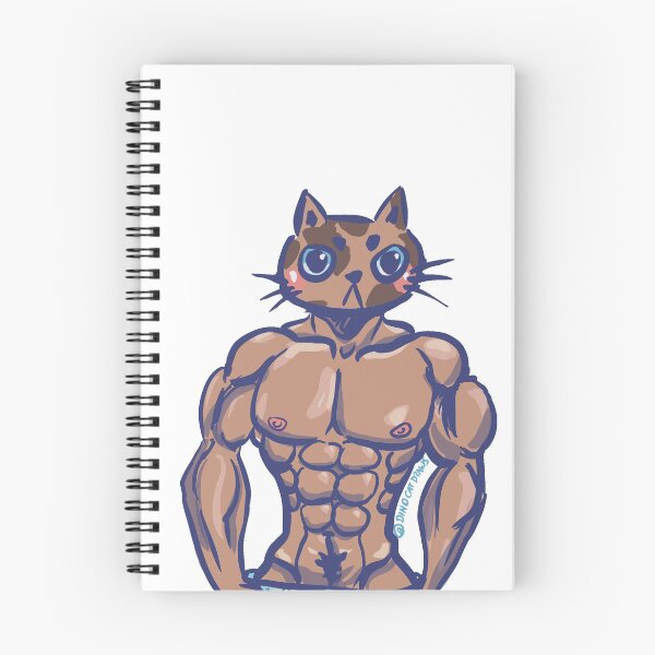 Item preview, Buff Cat designed and sold by DinoCatDraws.