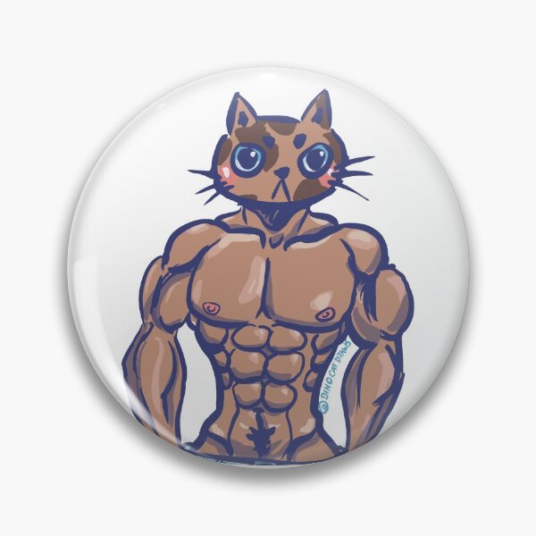 Item preview, Buff Cat designed and sold by DinoCatDraws.