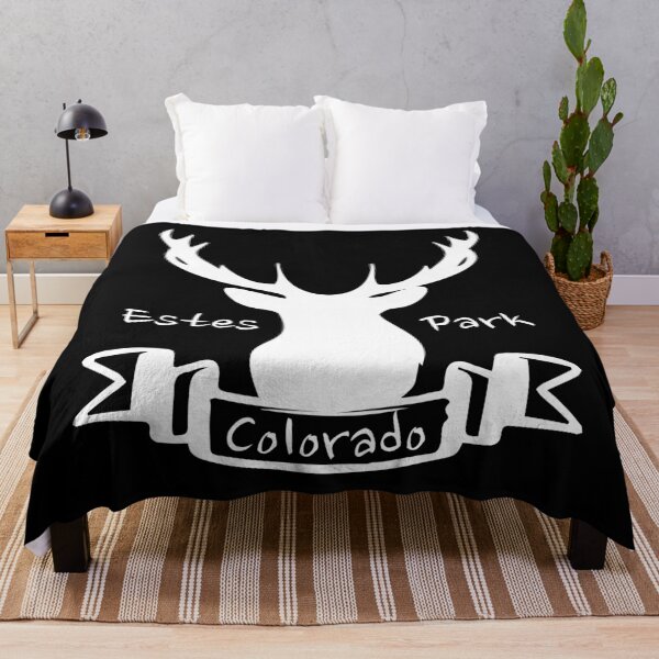 Item preview, Estes Park Colorado Parque Nacional de las Montañas Rocosas en negro designed and sold by Z0nked.