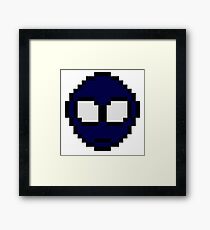Blue Alien Framed Print