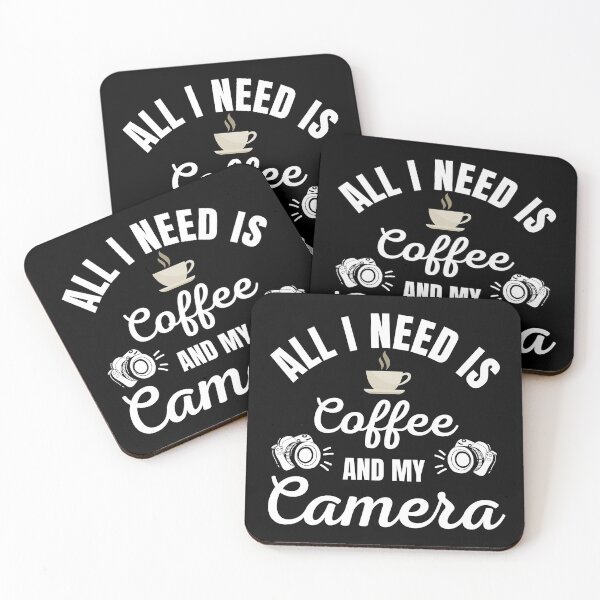 Item preview, All I Need Is Coffee And My Camera designed and sold by Peishan02.