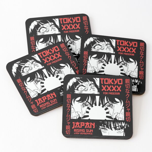 Item preview, Lady Vengeance Anime Red Face Manga designed and sold by Golden-place.