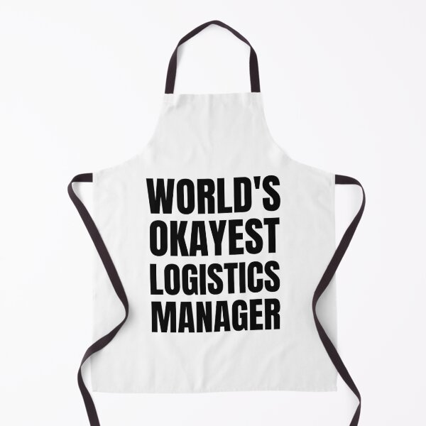Item preview, World's Okayest Logistics manager designed and sold by GoDPI.