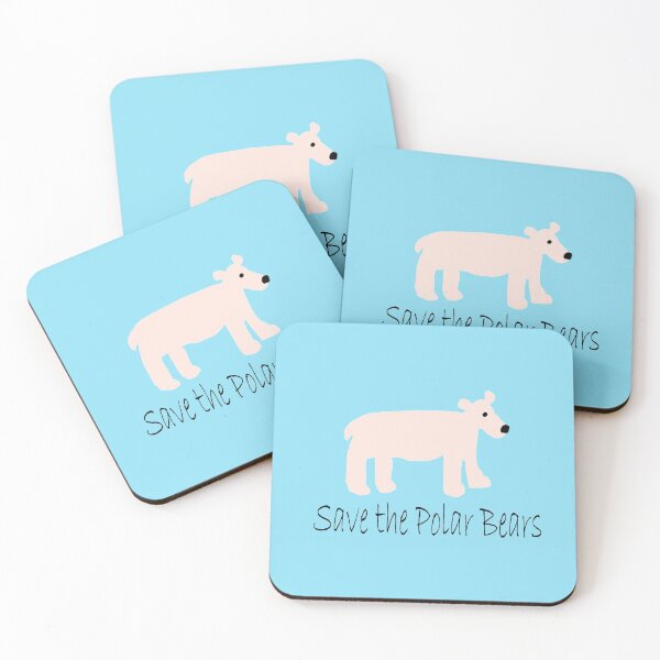 Item preview, Save the Polar Bear designed and sold by RepeatCandy.