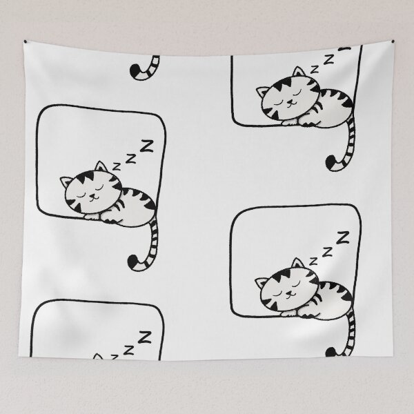 Item preview, Cute cat Sleeping on the window  designed and sold by MiNiMonkeyMi.