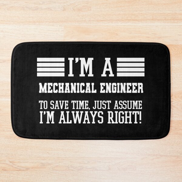 Item preview, Mechanical engineer Gift, I'm A Mechanical engineer To Save Time Just Assume I'm Always Right Gift For Funny Coworker Boss Mug Gift designed and sold by Orange Pieces.