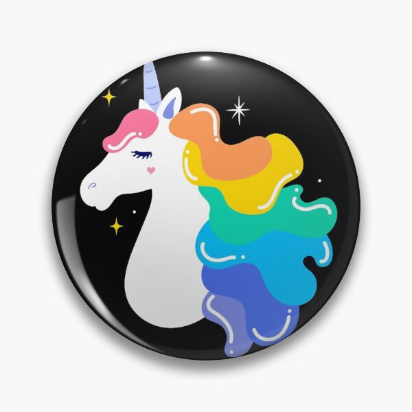 Artikelvorschau, Pride Month - Liebe und Einhörner - Einhorn - Design 8 entworfen und verkauft von BrainBirdStudio.