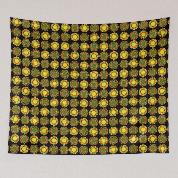 Item preview, FLORAL ROUNDS DESIGN designed and sold by KINGTOUCAN.
