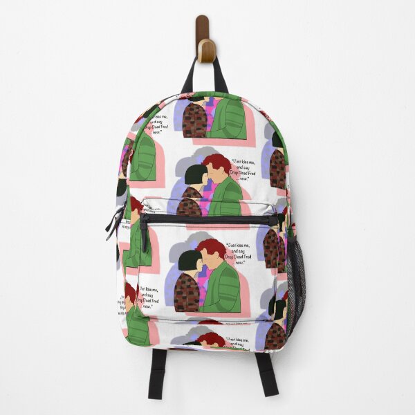 Item preview, Drop Dead Fred Kiss (blue & red shadows) designed and sold by SquirrelPants87.