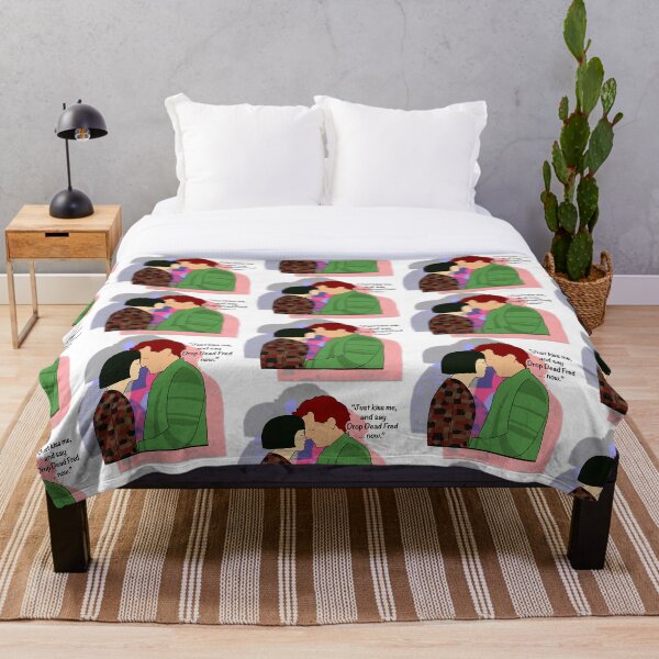 Item preview, Drop Dead Fred Kiss (blue & red shadows) designed and sold by SquirrelPants87.