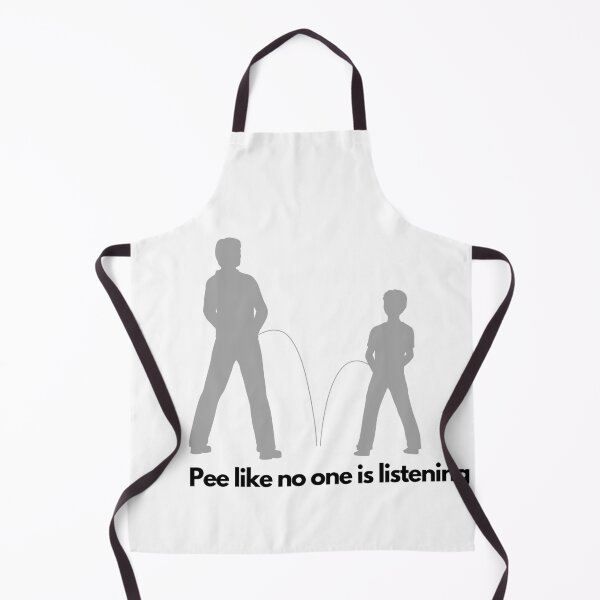 Item preview, Pee Like No One Is Listening - Humorous Graphic Design designed and sold by cypher33.