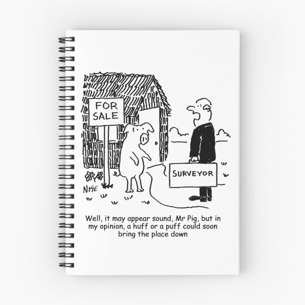 Item preview, Mr Pig has his house assessed by a surveyor designed and sold by NigelSutherland.