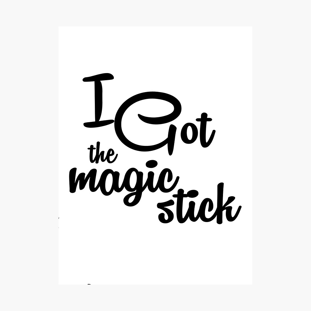 Magic Stick Metal Print By Mearthenry Redbubble magic stick metal print by mearthenry redbubble