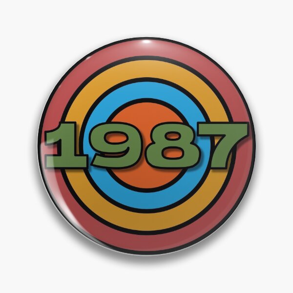 Item preview, 1987 - Vintage Retro Original Cool Birthday Gift Idea designed and sold by Kipcio.