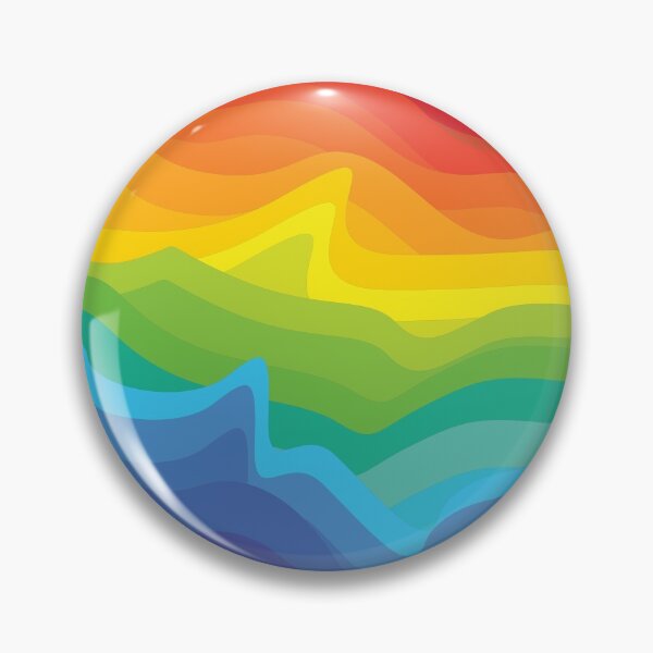 Item preview, Rainbow Waves designed and sold by mLoyal.