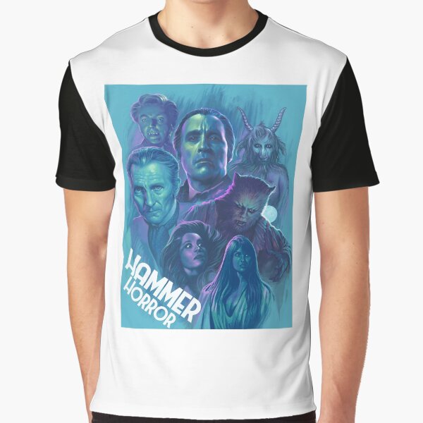 Hammer Horror Montage Graphic T-Shirt