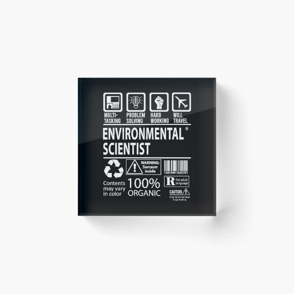 Item preview, Environmental Scientist T Shirt - Multitasking Job Gift Item Tee designed and sold by zubakbrita.