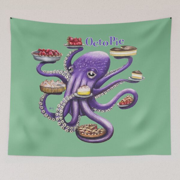 Item preview, OctoPie designed and sold by GardenPartyArt.