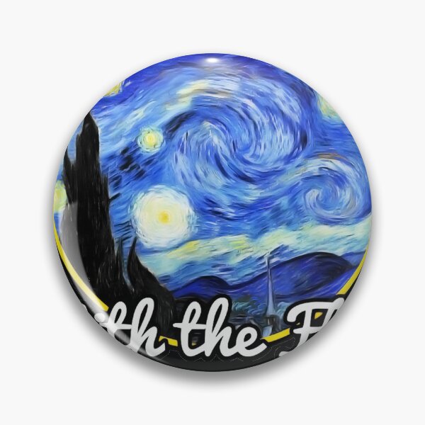 Item preview, Gogh With The Flow Van Gogh Funny Artist Pun Humor designed and sold by ARMSTRONGKAY.