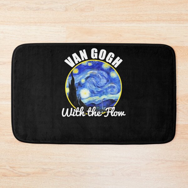 Item preview, Gogh With The Flow Van Gogh Funny Artist Pun Humor designed and sold by ARMSTRONGKAY.
