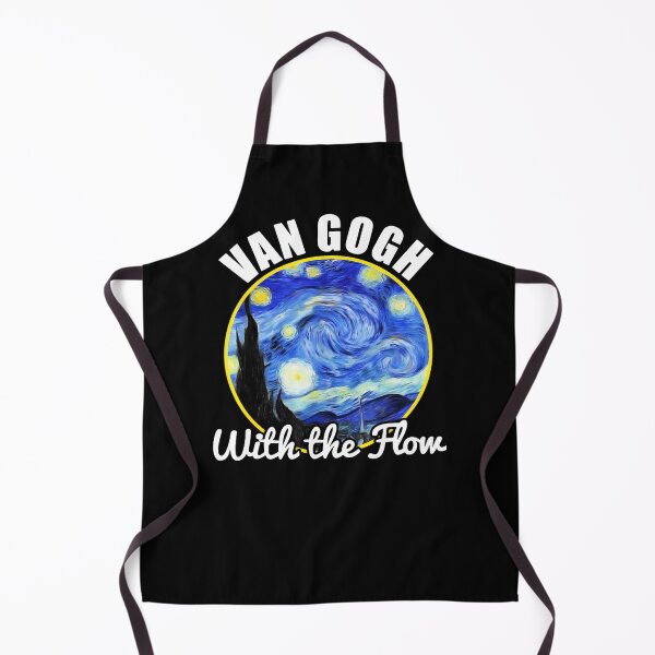 Item preview, Gogh With The Flow Van Gogh Funny Artist Pun Humor designed and sold by ARMSTRONGKAY.