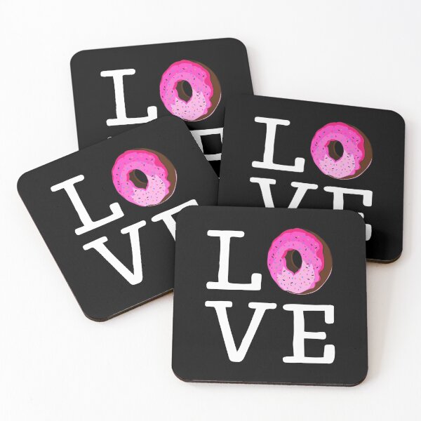 Item preview, Love Donut Funny Foodie Doughnut Lovers Gift designed and sold by ueenanerne.
