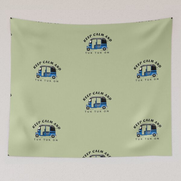 Item preview, Bandhan gift  keep calm and tuk tuk on - funny tuk tuk designed and sold by NobelFashion.