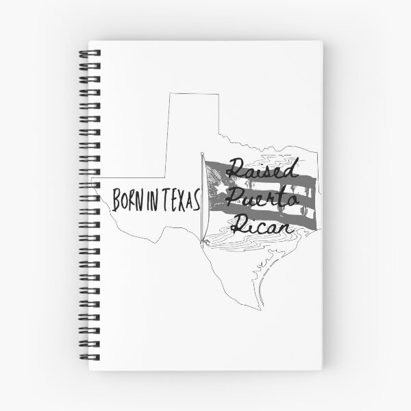 Item preview, Born In Texas, Raised Puerto Rican designed and sold by CBNetwork.