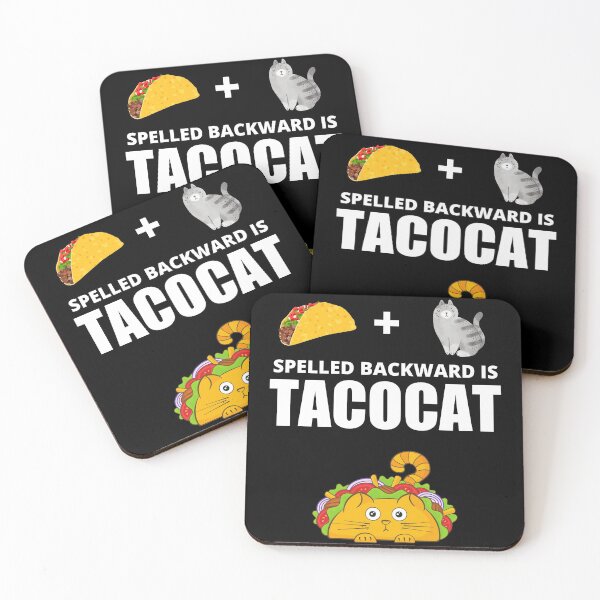 Artikelvorschau, Tacocat rückwärts buchstabiert ist Tacocat, lustig entworfen und verkauft von Avishy.