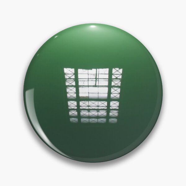 Item preview, Window reflection on green forebay water of hydro-electric power station designed and sold by Kendall Anderson.