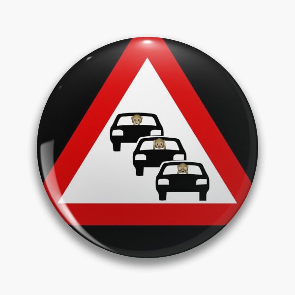 Item preview, 3 Little Monkey Sitting In a Line - Funny Warning Sign designed and sold by sonnytyphoon.