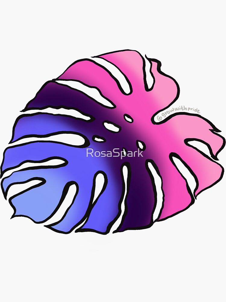 "Plant Pride Flag Omnisexual" Sticker for Sale by RosaSpark Redbubble