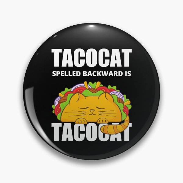 Item preview, Tacocat Spelled Backward Is Tacocat, Cute Cat designed and sold by Avishy.