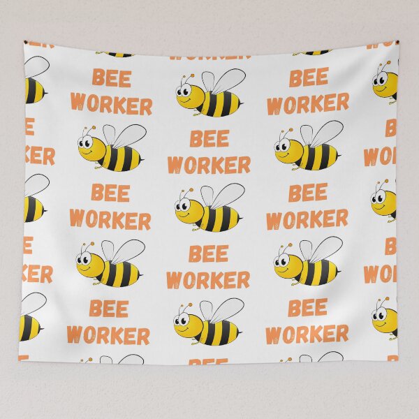 Item preview, WORKER BEE, BUSY BEE, HONEYBEE, BEE MEME, WORKER DRONE designed and sold by R B Chrystal.