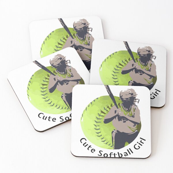 Item preview, Cute Softball Girl For Men & Women GIFT Essential T-shirt designed and sold by Farid1Shop.
