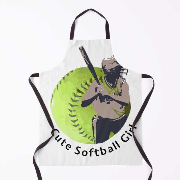 Item preview, Cute Softball Girl For Men & Women GIFT Essential T-shirt designed and sold by Farid1Shop.