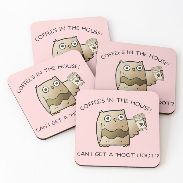 Item preview, Coffee Owl in the House designed and sold by TheMinnie.